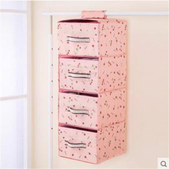 Jlove Hangling Storage Pocket Clothes Storage Box Single Pocket With Out Storage Drawer 30*30*80cm - intl