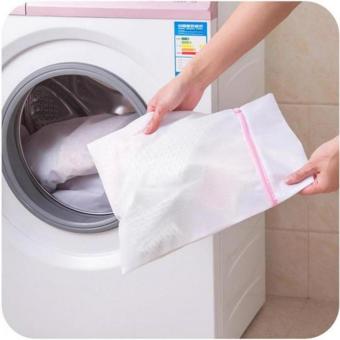 Emyli 2PCS Zippered Mesh Laundry Wash Bags For Delicates Bra Lingerie Socks Underwear