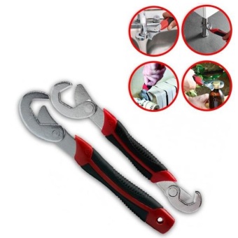 Magic Wrench Spanner Multi-function Universal Quick Snap'N Grip Adjustable - 2 Pcs