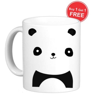 Sz Graphics Gelas Mug Baby Panda-Putih