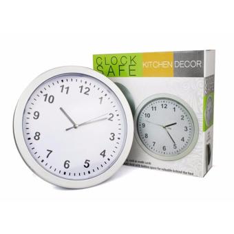 Pitaldo Clock Safe With Hidden Safe/Jam Dinding Dengan Tempat Penyimpanan
