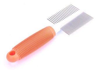 Pet Hair Groomed Double-sided Stainless Steel Brush Comb YM-BO5050