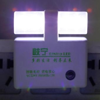 Lampu Malam Otomatis Sensor Cahaya - White