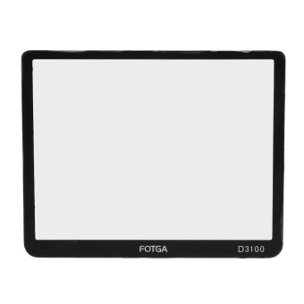 Fotga Hard Optical Glass LCD Screen Protector Guard For Nikon D3100 Camera 