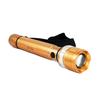 OHOME Senter Flashlight LED Police - MS-F187 - Gold