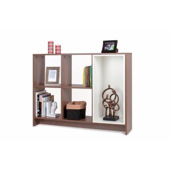 Ben Furniture Lemari Pajangan Melamine Buffet / Open Shelf 2 Uk 120 x 29 x 90.6 cm [JABODETABEK ONLY]