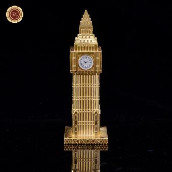WR London Big Ben Clock Tower Model Elizabeth Tower Sculpture Desk Decor - intl
