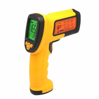 Smart sensor AS882 Non-contact Laser Lcd Display Digital IR infrared thermometer Temperature Meter Gun Point -18~1650 Degree - intl