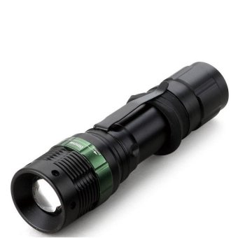 Flashlight - Tactical Mini Senter XPE LED 320Lumens - W-36 - Hitam