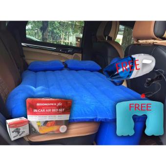 Kasur Mobil Sondpex Kualitas Premium - Biru Free Vacuum Cleaner Mobil