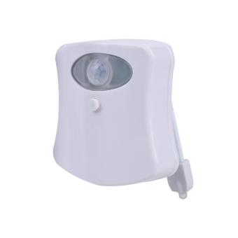 Bowl Light Motion Sensor LED - Lampu Kloset Toilet Sensor Gerak - Putih