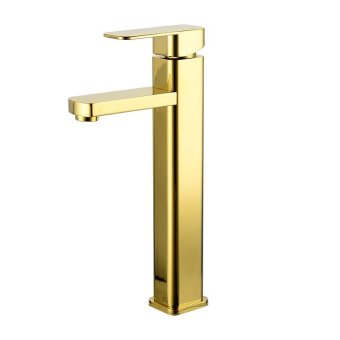 Water mixer package classical basin square gold fittings - intl