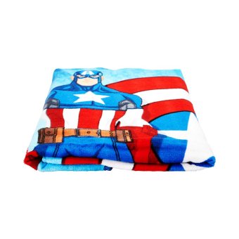 Marvel Captain America Super Soldier Bath Towel Biru