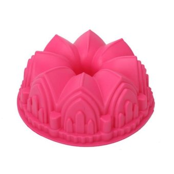 Large crown silicone cake mold microwave baking tools novelty cake molds bread moulds