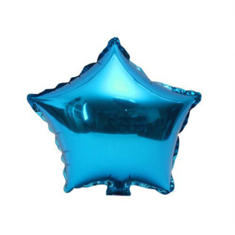 Homegarden 18\" Foil Star Balloon Helium Metallic For Wedding blue