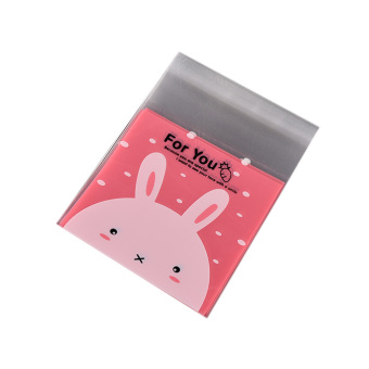 Homegarden Cookie Bags Cellophane Rabbit Pattern 100pcs