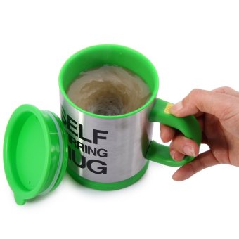 Ansee Self Stirring Mug 400ml Green