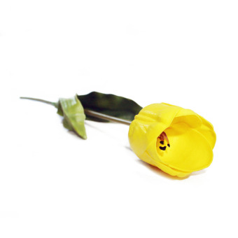 OHOME Tulip Besar Bunga Artificial Dekorasi Interior Eksterior Ruangan - An-B000166-Bunga-4 - Kuning