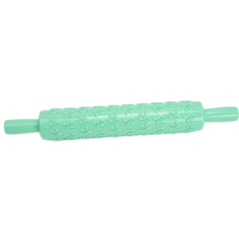 Ai Home Embossed Rolling Pin (Light Green)