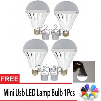 LED Autolamps Bohlam Emergency 15W + Hook Free USB LED Portable Mini Light Lamp Bulb