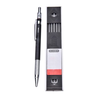 2mm 2B Lead Holder Automatic Mechanical Drawing Drafting Pencil 12 Leads Refills - intl