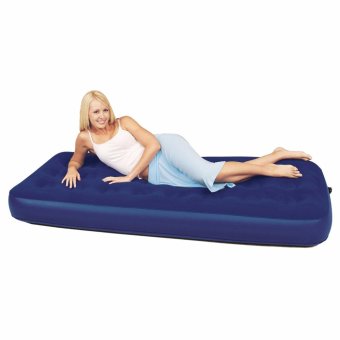 Bestway Twin Air Bed Matras (Biru) Kasur Tidur Pompa Angin