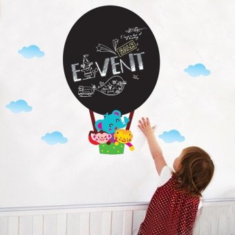 Home Decor Mural Written Blackboard Sticker Children Room Classroom Wallpaper - intl