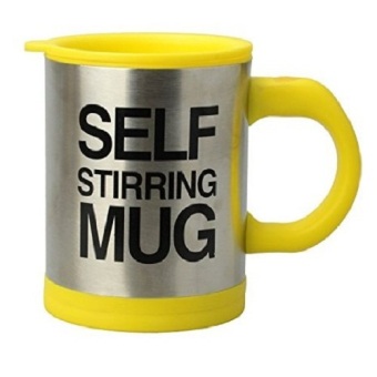 KAT Self Stirring Mug - Kuning