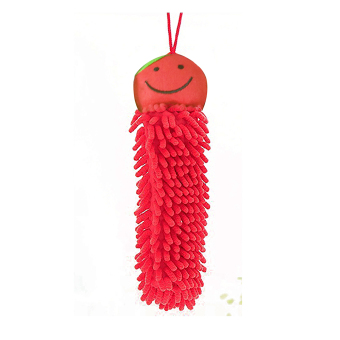 Grosir Station Hand Towel Microfiber / Lap Tangan Microfiber Smile � Merah