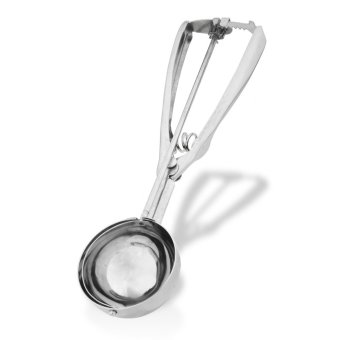 LT365 6cm Stainless Steel Ice Cream Scoop Mash Potato Food Spoon Silver