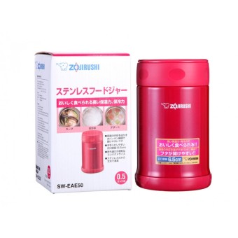 Zojirushi SW-EAE50 Vacuum Food Jar - Pink