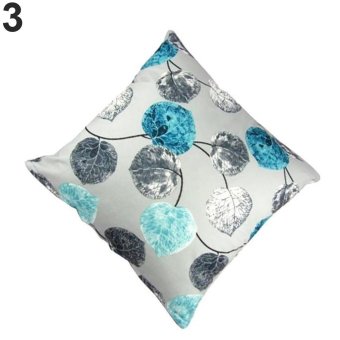 Broadfashion Fashion Tree Flower Print Throw Pillow Case Cushion Cover Home Sofa Decoration (#3) - intl