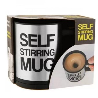 Mug Gelas Pengaduk Minuman Otomatis -Self Stirring Mug