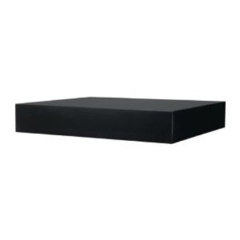 Floating Shelves - Rak Dinding Minimalis - 30x20x4cm - Hitam