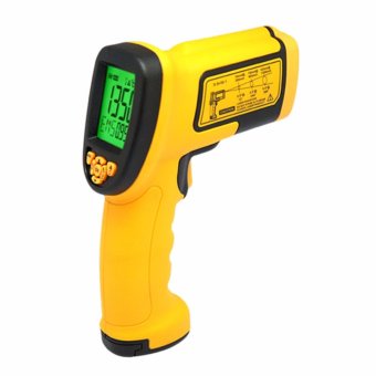 Smart sensor AS872 Digital Non-contact -18°C~1350°C LCD display IR laser infrared thermometer Temperature measurement Electronic point Gun - intl
