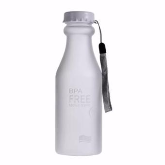 Colorful BPA Free Sport Water Bottle 550ml - Hitam(Black)