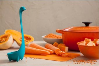 High Quality Creative Kitchen PP Nessie Style Ladle Ace Gift Home Soup Ladle Cool Design-Blue(Blue) New Fashion Color: Blue - intl