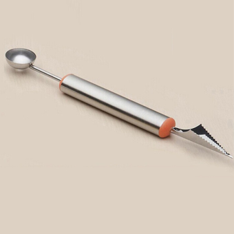 Stainless Steel Fruit Ice Cream Scoop Spoon Baller Melon Carving Cutter