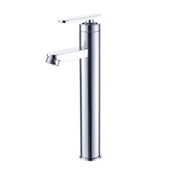 Stainless Steel Sinks Faucets basin raised basin mixer taps art basin raised water valve wear cold water inlet pipe 2 of 60cm - intl