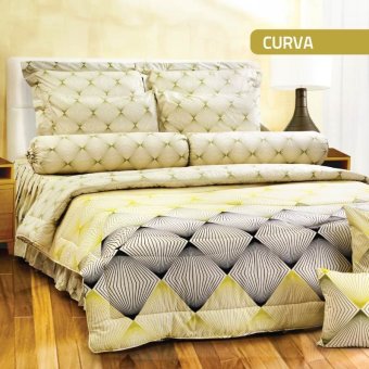 Nova Linen Bed Cover Set Queen Nova Linen Curva 200 X 180 X 20