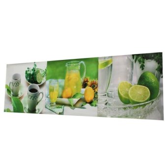 3 Panel Modern Printed Fruits Lemon Painting Picture On Canvas40x40cm - intl