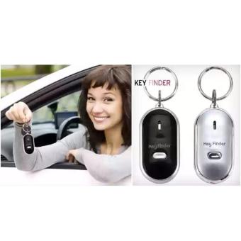 Key Finder: Gantungan Kunci Mobil, Motor & Pintu Rumah Siul Unik - 2 Pasang
