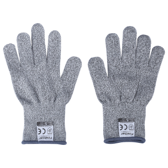 Finether B508 Cut-Resistant Gloves EN388 Level 5 CE Certified(Gray)