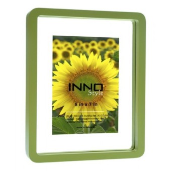 Inno Foto Bingkai Foto Gallery Rounded Float 8x10 Inch - Lime Cooler