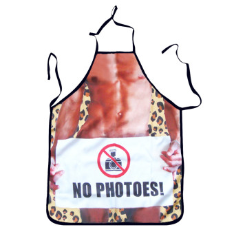 Jiayiqi Very Strong Naked Men Cookhouse Apron - Intl
