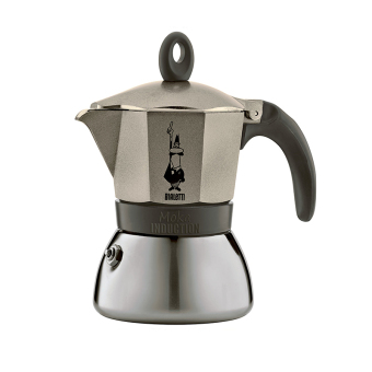 Bialetti Moka Induction Light Gold Coffee Maker - 6 Cup