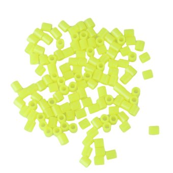 Ai Home 1000pcs Hama Perler Beads for Kids Fun Craft DIY Toy (Yellow)