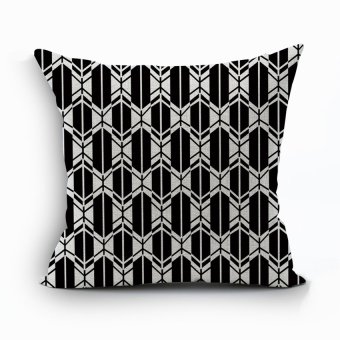 Yazilind HOT sale Geometry pattern decorative pillowcase room sofa home 45*45CM/17.55*17.55 inch