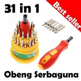 Obeng multifungsi screwdriver 31 in 1