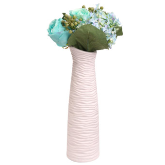 1 Bouquet Artificial Rose Silk Flowers Bridal Hydrangea Home Party Wedding Decor Blue - Intl